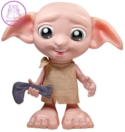 SPIN MASTER Skřítek Dobby (Harry Potter) interaktivní na baterie mluvící Zvuk CZ