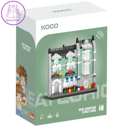 KOCO Stavebnice kostky Obchod s potravinami 329d