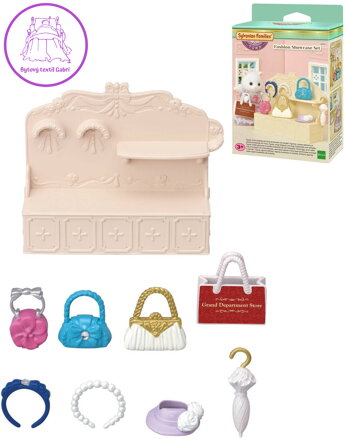 Sylvanian Families město módní butik s kabelkami doplněk k herním sadám