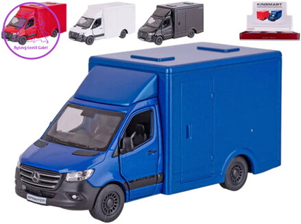 KINSMART Auto dodávka Mercedes-Benz Sprinter kov PB 13cm 4 barvy
