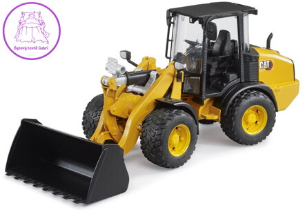 BRUDER 02485 Caterpillar kompaktní kloubový čelní kolový nakladač model 1:16 plast
