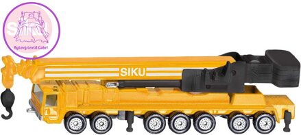 SIKU Autojeřáb žlutý těžký 1:55 model kov 1623