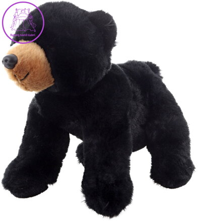 PLYŠ Medvěd černý 21cm *PLYŠOVÉ HRAČKY*