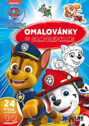 JIRI MODELS Omalovánky A4+ Tlapková Patrola (Paw Patrol)