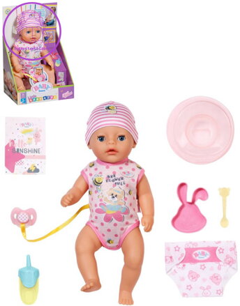 ZAPF BABY BORN Panenka Little 36cm hol.DMC