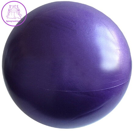 Míč overball 260mm fialový fitness gymball rehabilitační do 100kg