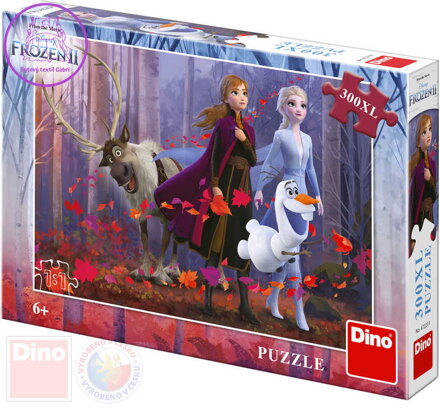 DINO Puzzle XL Frozen II (Ledové Království) 300 dílků 47x33cm skládačka