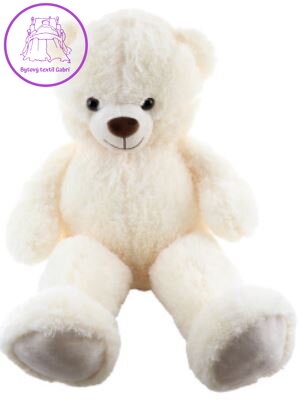 PLYŠ Medvěd 90cm bílý *PLYŠOVÉ HRAČKY*