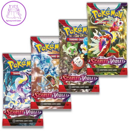 ADC Hra Pokémon TCG SV01 Scarlet & Violet booster set 10 karet v sáčku