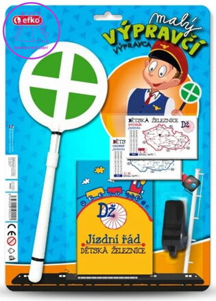 EFKO MALÝ VÝPRAVČÍ na kartě *DĚTSKÉ PROFESE*