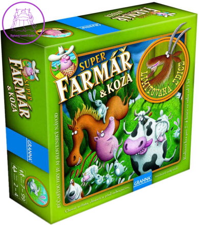 GRANNA Hra Superfarmář a koza Limitovaná edice *SPOLEČENSKÉ HRY*