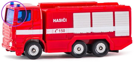 SIKU Auto velké hasičské zásahové vozidlo česká verze model kov