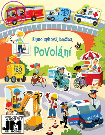 JIRI MODELS Samolepková knížka Povolání