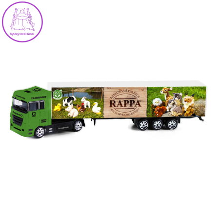 Auto kamion exkluzivní plyš kov/plast