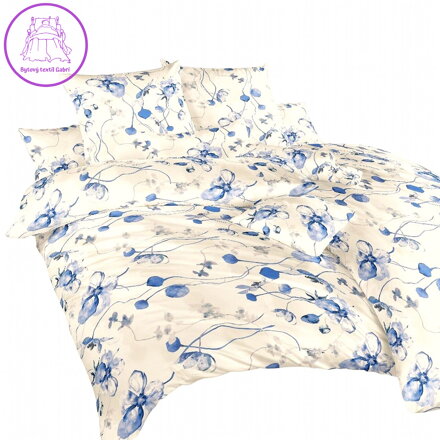 Dadka Povlečení bavlna Bloom elegance banán 240x220, 2x70x90 cm