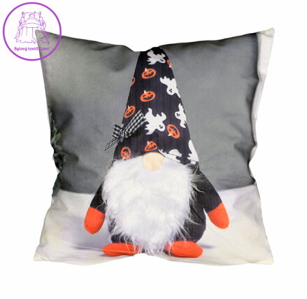 Forbyt Vánoční povlak 3D Skřítek Halloween 6115M 40x40 cm