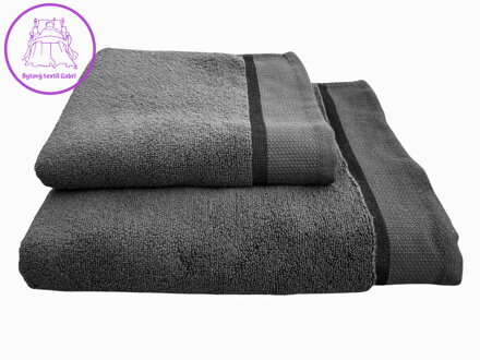 Jerry Fabrics Ručník Color 50x100 cm tmavě šedá