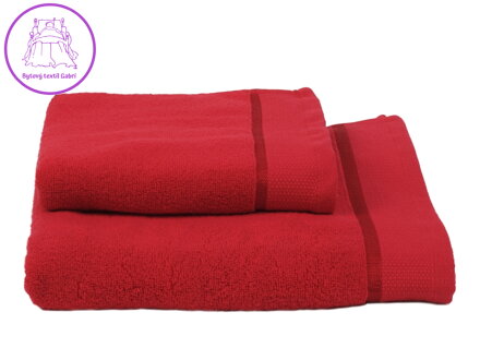 Jerry Fabrics Ručník Color 50x100 cm vínový