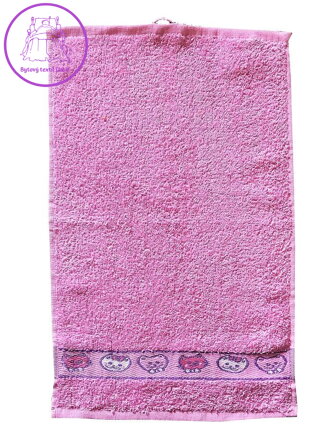 Profod Dětský ručník Kids 30x50 cm pink