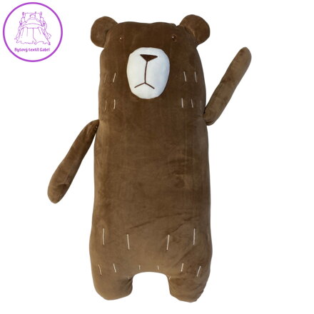 Svitap Polštářek mikrospandex Medvěd hnědý 53 cm