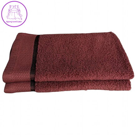 Jerry Fabrics Ručník Color hnědý 30x50 cm