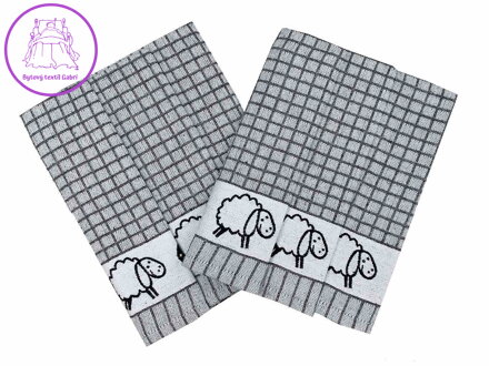 Svitap Utěrka Extra savá 50x70 cm Ovečky bordura 3 ks