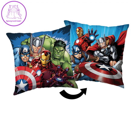 Jerry Fabrics Polštářek Avengers Heroes 03 40x40 cm