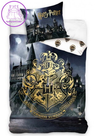 Carbotex Povlečení Harry Potter Cesta do Bradavic 140x200, 70x90 cm