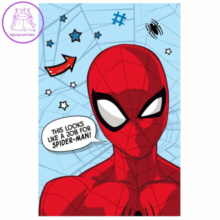 Jerry Fabrics Mikroflanelová deka Spider-Man 100x150 cm