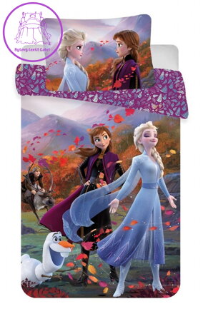 Jerry Fabrics Disney povlečení do postýlky Frozen 2 Wind baby 100x135, 40x60 cm