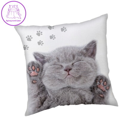 Jerry Fabrics Polštářek Koťátko 40x40 cm