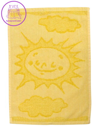 Profod Dětský ručník Sun yellow 30x50 cm