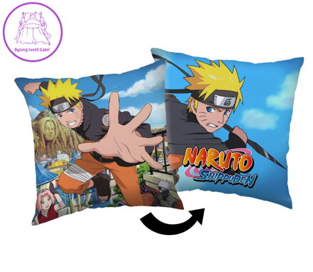 Jerry Fabrics Polštářek Naruto 02 40x40 cm