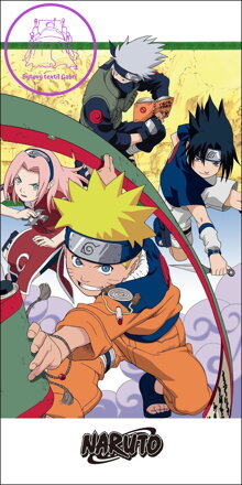 Jerry Fabrics Osuška Naruto 70x140 cm