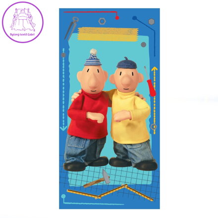 Jerry Fabrics Osuška Pat a Mat 02 70x140 cm