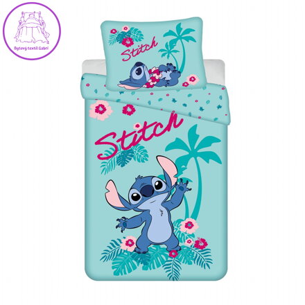 Jerry Fabrics Povlečení Lilo a Stitch Hawaii 140x200, 70x90 cm