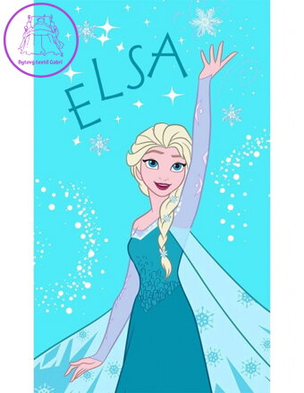 Carbotex Dětský ručník Ledové Království Princezna Elsa 30x50 cm