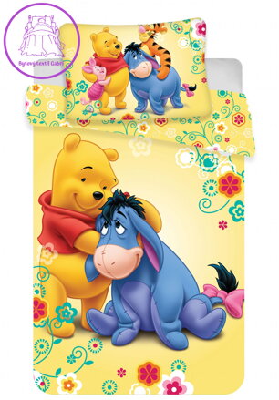 Jerry Fabrics Disney povlečení do postýlky WTP baby 100x135, 40x60 cm