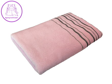 Praktik Ručník Zara 50x100 cm světle růžový