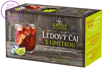 Grešík Ledový čaj s limetkou 20 x 2,0 g