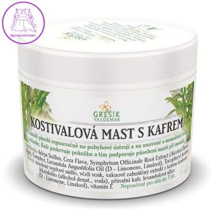 Grešík Kostivalová mast s kafrem 50 ml