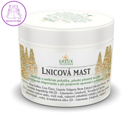 Grešík Lnicová mast 50 ml