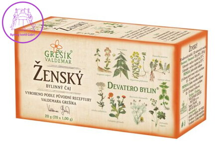 Grešík Ženský 20 x 1,0 g