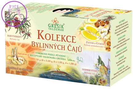 Grešík Kolekce Bylinných čajů 5 x 4 n.s.