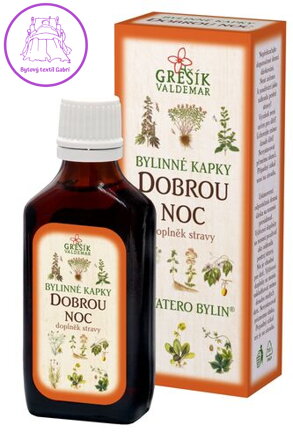 Grešík Dobrou noc kapky 50 ml