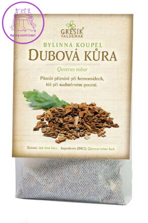 Grešík Dubová kůra koupel 20 g