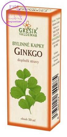 Grešík Ginkgo kapky 50 ml