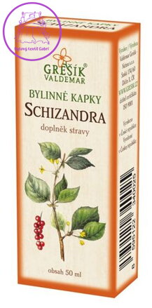 Grešík Schizandra kapky 50 ml