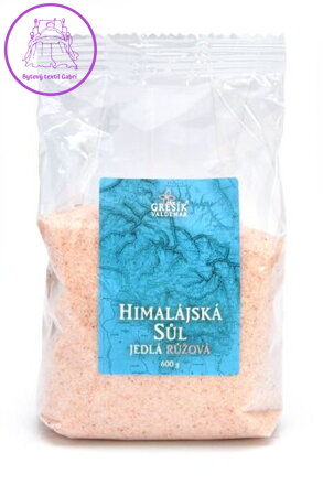 Grešík Sůl Himalájská jedlá růžová 600 g