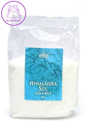 Grešík Sůl Himalájská jedlá bílá 600 g